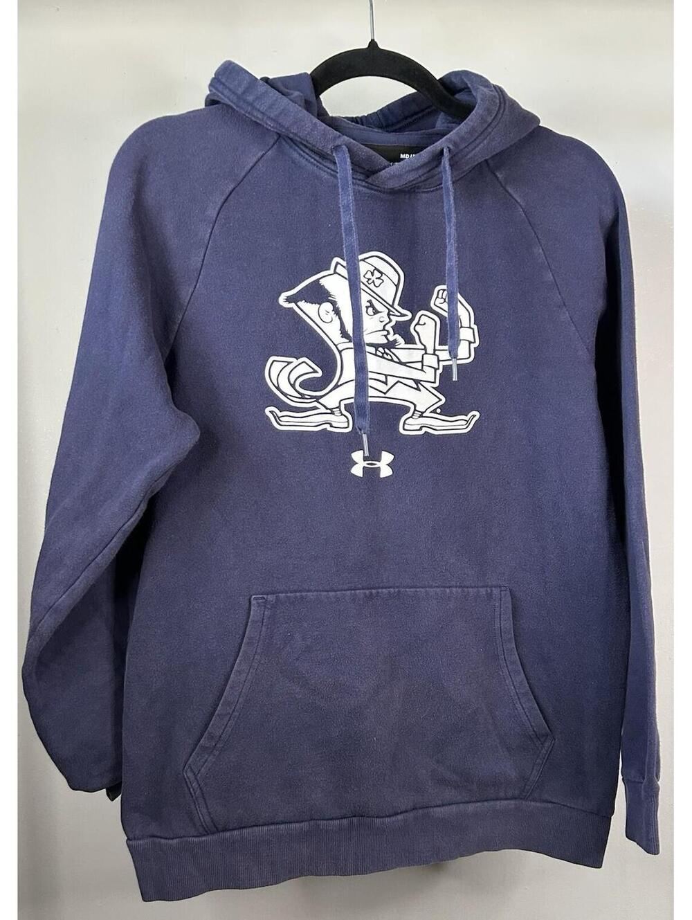 Under Armour Loose University of Notre Dame Hoodie Men’s Size Medium